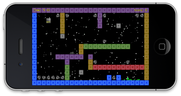 Gameplay screenshot of TinyWorld on iPhone